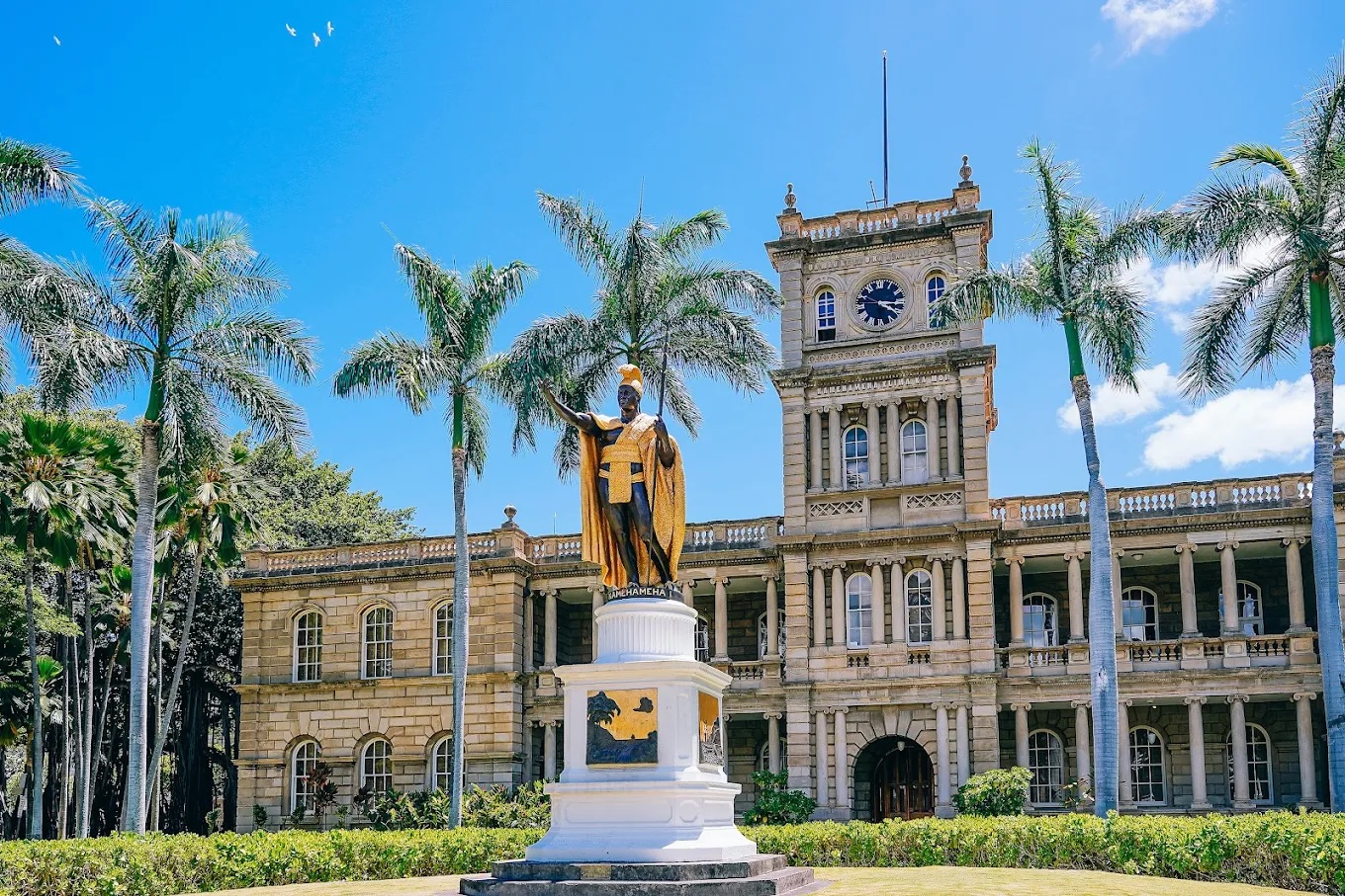 King Kamehameha statue
