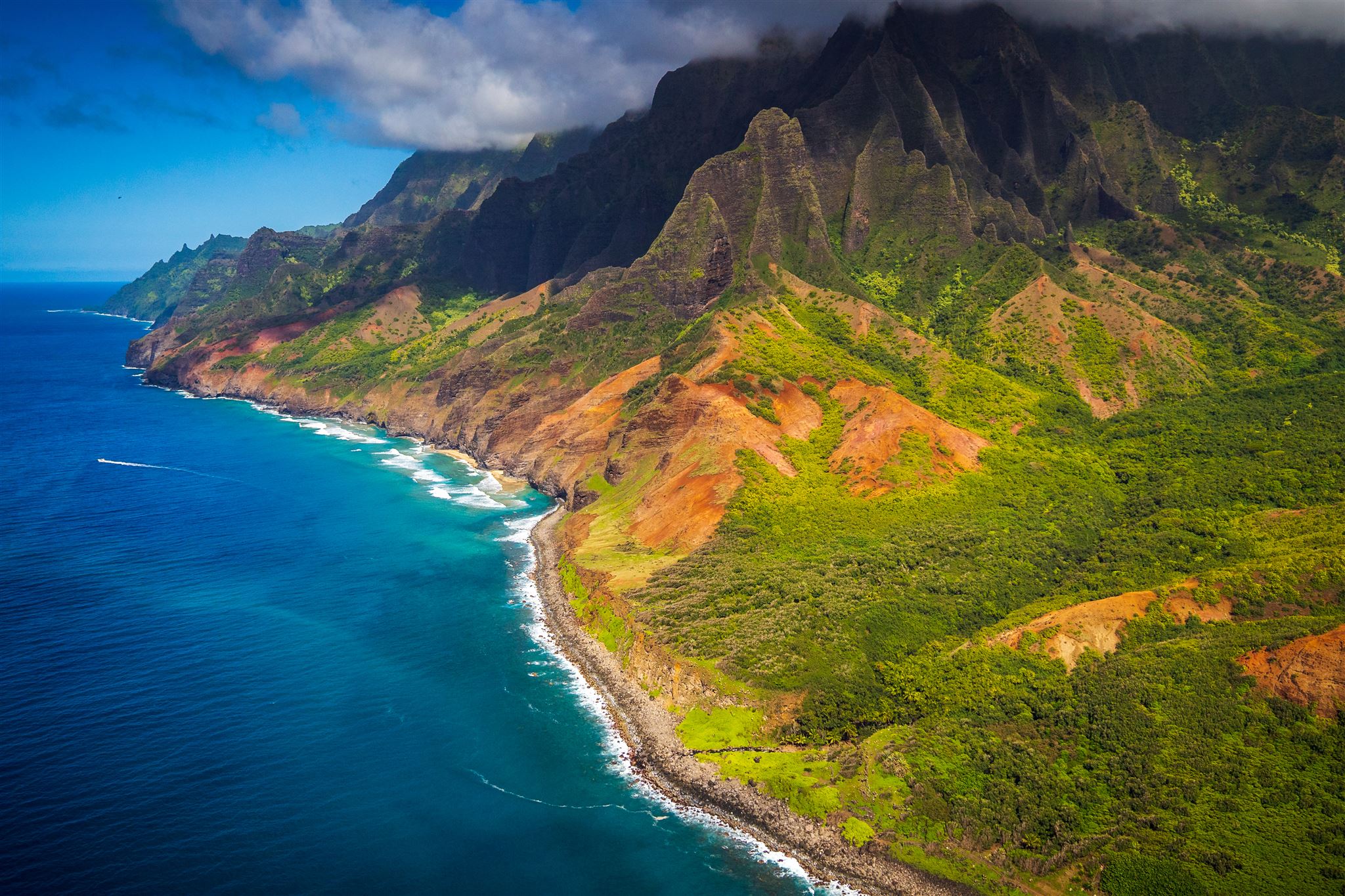 Napali Coastline - Kauai Na Pali